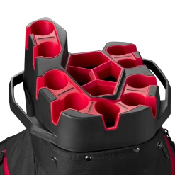 Wilson Vagnbagar-I-Lock Cart Bag Black-Red-White