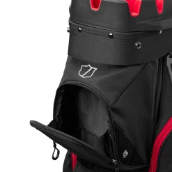 Wilson Vagnbagar-I-Lock Cart Bag Black-Red-White