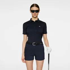 J.Lindeberg Pikétröjor Dam-Izara Polo Blå JL Navy