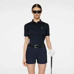 J.Lindeberg Pikétröjor Dam-Izara Polo Blå JL Navy