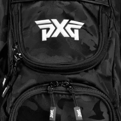 PXG Bärbagar-Jacquard Woven Fairway Camo Carry Stand Svart