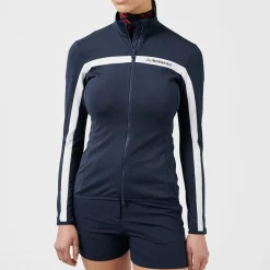 J.Lindeberg Tröjor Dam-Janice Mid Layer Blå JL Navy