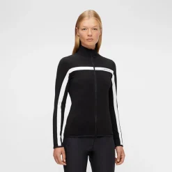 J.Lindeberg Tröjor Dam-Janice Mid Layer Svart Black
