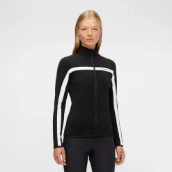 J.Lindeberg Tröjor Dam-Janice Mid Layer Svart Black