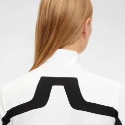 J.Lindeberg Tröjor Dam-Janice Mid Layer Vit White