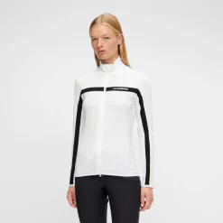 J.Lindeberg Tröjor Dam-Janice Mid Layer Vit White