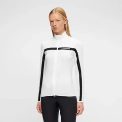 J.Lindeberg Tröjor Dam-Janice Mid Layer Vit White