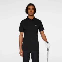 J.Lindeberg Pikétröjor Herr-Jason Polo JL x Kangol Svart Black