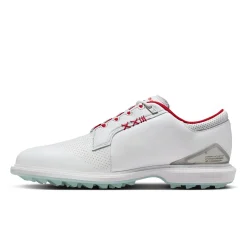 Nike Herrskor-Jordan Adg 5 Golf s White-Fire Red-Metallic Silver-Blue