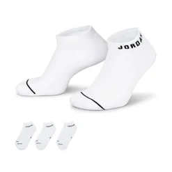 Nike Strumpor Herr-Jordan Everyday No-Show Socks 3 Pairs White-Black