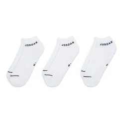 Nike Strumpor Herr-Jordan Everyday No-Show Socks 3 Pairs White-Black