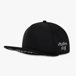 Malbon Golf Kepsar-JP 5 Panel Hat Svart Black