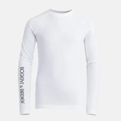 Bogeys & Birdies Juniorkläder Kille-Jr First Layer LS Tee Vit White