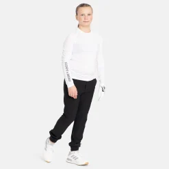 Bogeys & Birdies Juniorkläder Kille-Jr First Layer LS Tee Vit White