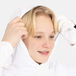 Bogeys & Birdies Juniorkläder Kille-Jr Tech Hood Vit White