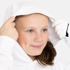 Bogeys & Birdies Juniorkläder Kille-Jr Tech Hood Vit White