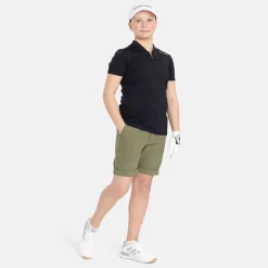 Bogeys & Birdies Juniorkläder Kille-Jr 4-Way Stretch Short Leaf Clover Green