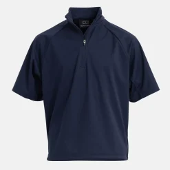 Bogeys & Birdies Juniorkläder Kille-Jr Windbreaker SS 1/4 Zip Blå Navy