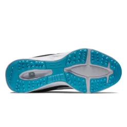 FootJoy Juniorskor-Junior Fuel Vit White-Black-Blue