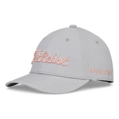 Titleist Juniorkläder Kille-Junior Tour Performance Grey-Soft Pink