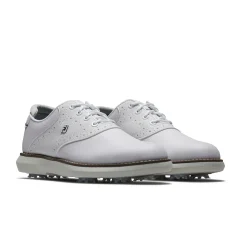 FootJoy Juniorskor-Juniors Tradition Vit White