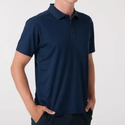 Cutter & Buck Pikétröjor Herr-Kelowna Blå Dark Navy (580)