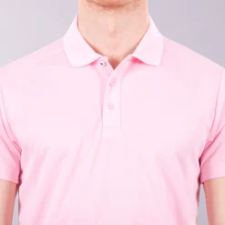 Cutter & Buck Pikétröjor Herr-Kelowna Rosa Ljusrosa (210)