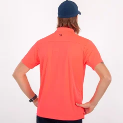 Cutter & Buck Pikétröjor Herr-Kelowna Rosa Rosa (Neon C 260)