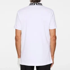 J.Lindeberg Pikétröjor Herr-Kit Polo Vit White