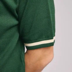 Local Rule Pikétröjor Herr-Knit Polo Grön Green