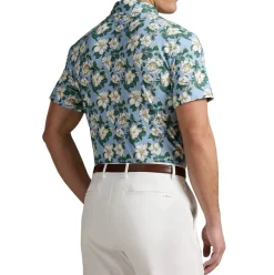 Ralph Lauren Pikétröjor Herr-Knit-Polo LT WT Airflow AOP Georgia Rose Office