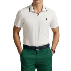 Ralph Lauren Pikétröjor Herr-Knit-Polo RLX Performance Ceramic Wh/Refined N