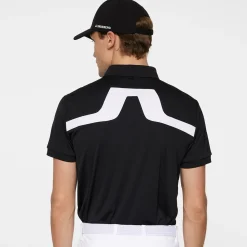 J.Lindeberg Pikétröjor Herr-Kv Polo Svart Black