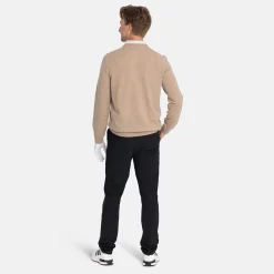 Lyle & Scott Tröjor Herr-Lambswool Blend Crew Beige Beige (Oatmeal X931)