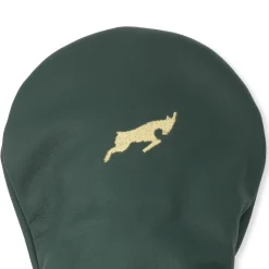 Goatlane Headcovers-Leather Headcover Fairway Grön Green