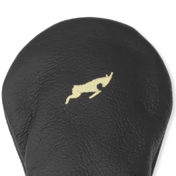 Goatlane Headcovers-Leather Headcover Fairway Svart Black