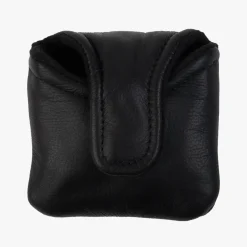 Goatlane Headcovers-Leather Headcover Putter Mallet Svart Black