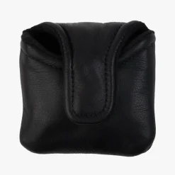 Goatlane Headcovers-Leather Headcover Putter Mallet Svart Black