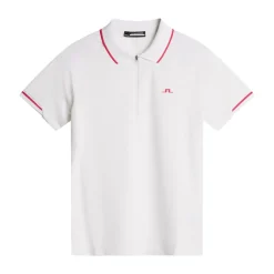 J.Lindeberg Pikétröjor Dam-Lee Polo Vit White