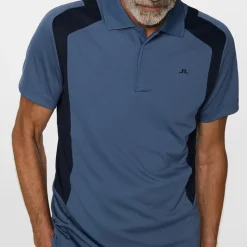 J.Lindeberg Pikétröjor Herr-Legacy Polo Vintage-Indigo