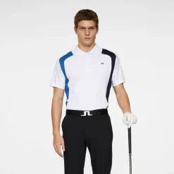 J.Lindeberg Pikétröjor Herr-Legacy Polo Vit White