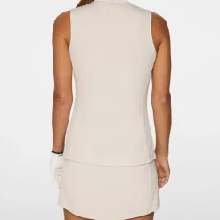 J.Lindeberg Pikétröjor Dam-Leya Sleeveless Top Moonbeam