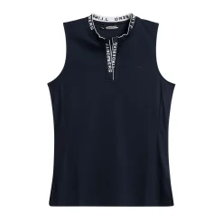 J.Lindeberg Pikétröjor Dam-Leya Sleeveless Top Blå JL Navy