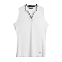 J.Lindeberg Pikétröjor Dam-Leya Sleeveless Top Vit White