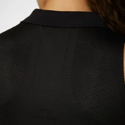 J.Lindeberg Pikétröjor Dam-Leylo Sleeveless Top Svart Black