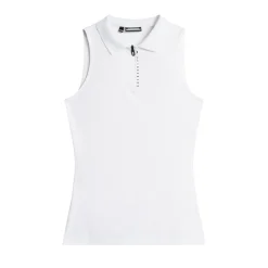J.Lindeberg Pikétröjor Dam-Leylo Sleeveless Top Vit White