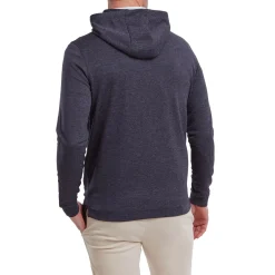 FootJoy Tröjor Herr-Lightweight Hoodie Heather-Navy