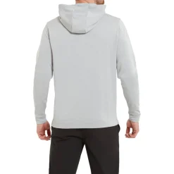 FootJoy Tröjor Herr-Lightweight Hoodie Heather-Grey