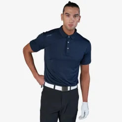 Ping Pikétröjor Herr-Lindum Blå Navy (N125)