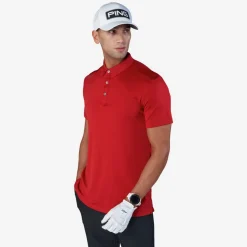 Ping Pikétröjor Herr-Lindum Röd Röd (Rich R696)